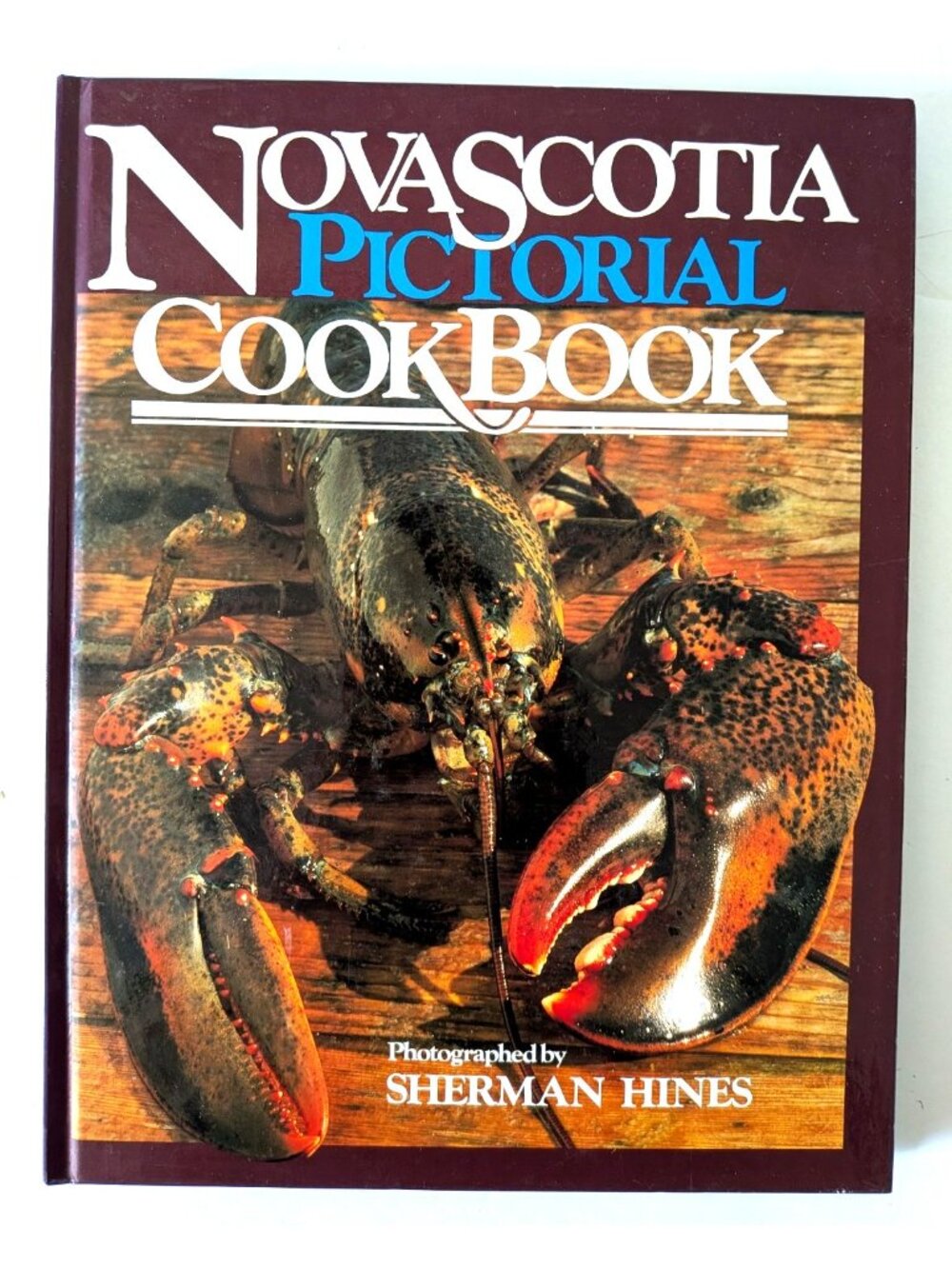 Vintage 1987 Nova Scotia Pictorial Cook Book Hardcover Illustrated Westhouse